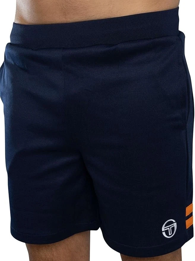 Sergio Tacchini New Orion Shorts Maritime Blue / Orange Pepper