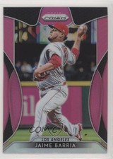2019 Panini Prizm Pink Prizm Jaime Barria #41 0w8
