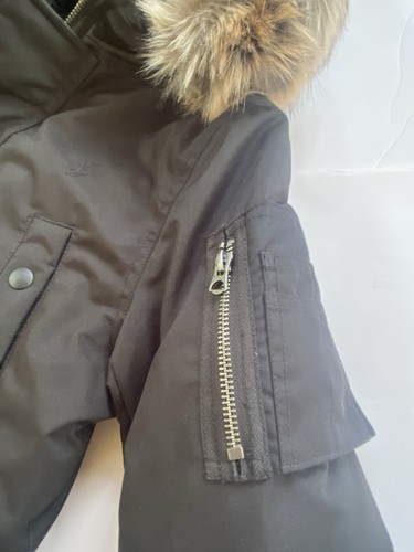 NWT Polo Ralph Lauren Big Boy’s S (8) Water Resistant Down Parka Coat Black - Picture 6 of 9