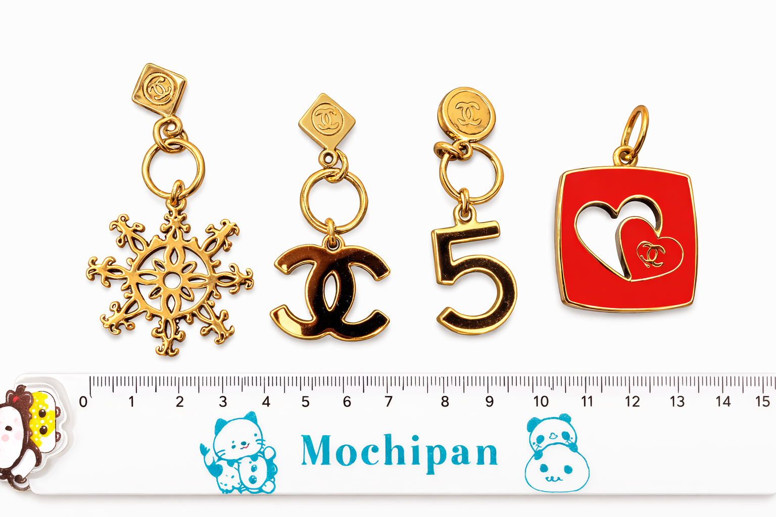 CHANEL Holiday Charm - Set of 4 Gift novelty Japan Near Mint | eBay