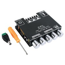 ZK-MT21 2.1 Channel Bluetooth Audio Power Amplifier Board 50W 2 100W with Trebl