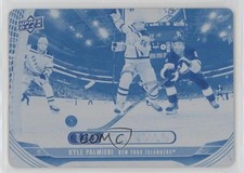 2024-25 Upper Deck Series 2 UD Canvas Printing Plate Cyan 1/1 Kyle Palmieri 1k1s