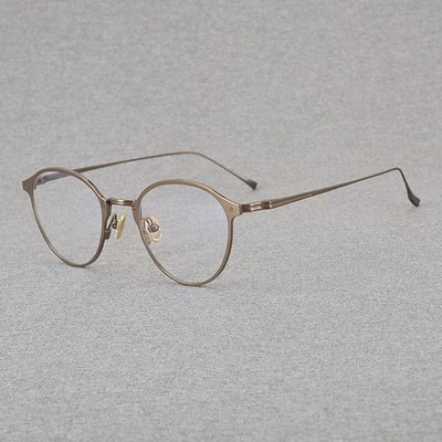 Japanese Reading Glasses Men Women Readers Retro 8.5g Titanium Eyeglass frames