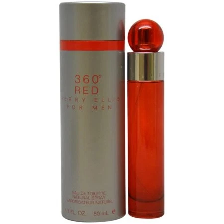 Perry Ellis 360 Rojo Hombre Eau De Toilette Spray, 1.7 Onzas, Foto 2 de 2