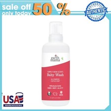 Earth Mama Simply Non-Scents Baby Wash for Sensitive Skin, Unscented, 34 fl oz