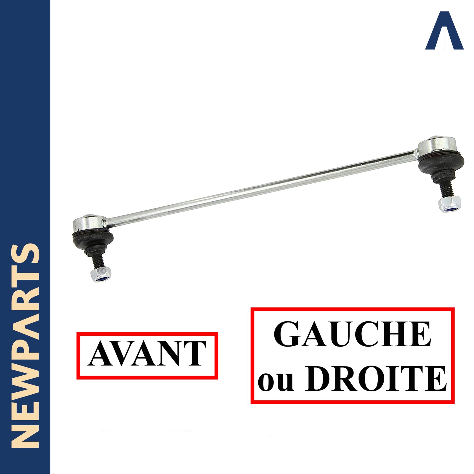 Biellette de barre stab accouplement avant 206+ DS3 206 SW référence 9808868280