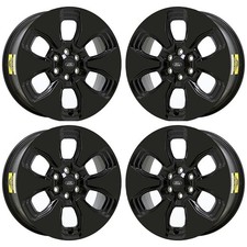 22 Ford F-150 Lightning Gloss Black Exchange Wheels Rims Factory Oem 10472 2...