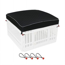 Dog Pen Cover Dog Playpen Cover for Pets,Provide Shade and Security for Indoo...