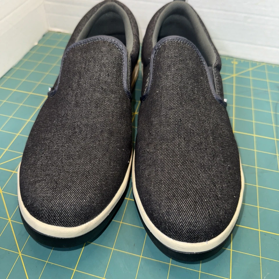 鹦鹉螺男式 N1430 西侧 ESD 安全一脚蹬工作鞋黑色 11.5 码宽 — 第 2/4 张图片