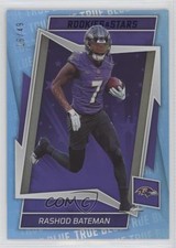 2022 Panini Rookies & Stars True Blue 16/49 Rashod Bateman #8 12xh