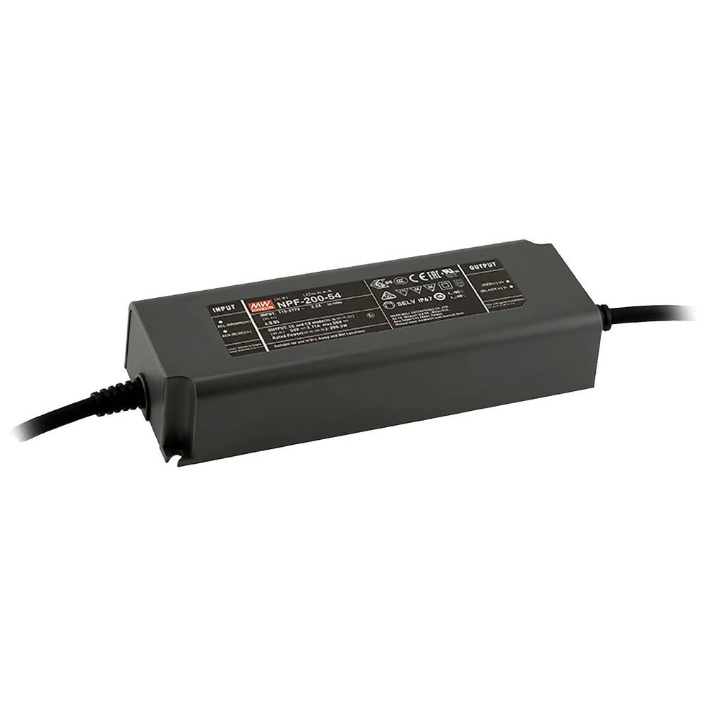 Driver LED Mean Well 180W 15A pour projet éclairage intérieur et extérieur