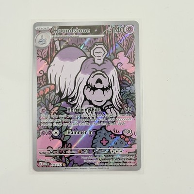 Houndstone 145/132 Pokémon TCG Mega Evolutions Illustration Rare Holo Pack Fresh