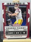 Front of 2020 Panini Contenders Draft Picks - Sam Darnold #89