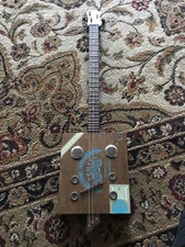 Cigar Box Guitar 3 String Acoustic