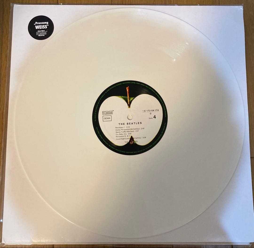 The Beatles White Album Germany DMM White Vinyl LP Audiophile