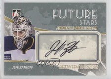2010-11 ITG Between the Pipes GoalieGraphs Jeff Zatkoff #A-JZ Auto 3y4