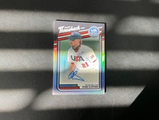 2026 USA Stars Stripes Prizm #TS-RC RYAN CLIFFORD Throwback AUTO 79/199 SILVER