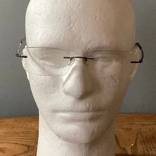 Silhouette Rimless Eyeglass Frames Only 5263 40 6055 19-145 Ear Piece Wear