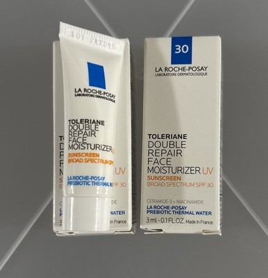 2x La Roche-Posay Toleriane Double Repair Moisturizer UV SAMPLE 3ml Ex07/27#E2-4