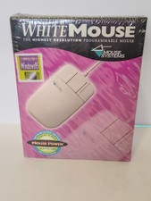 Vintage Computer Mice for Universal -White Mouse