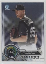 2018 Bowman Bowman Scouts' Top 100 Alec Hansen #BTP-34 09wc