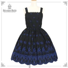 Preview of Moi-même-Moitié May Lily Jumper Skirt Blue Black Size M