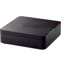 CISCO CIS-ATA192-3PW-K9 2-Port Analog Telephone Adapter Multiplatform VoIP 2 LAN