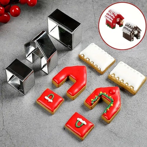 Cookie Cutter SS Mini Gingerbread House Set - Picture 2 of 4