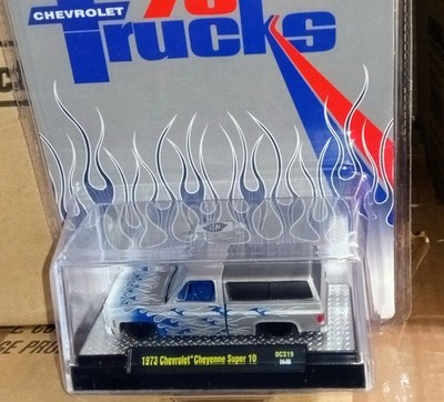 M2 Machines Houston Auto Show Exclusive 1973 Chevrolet Cheyenne Super 10 DCS19