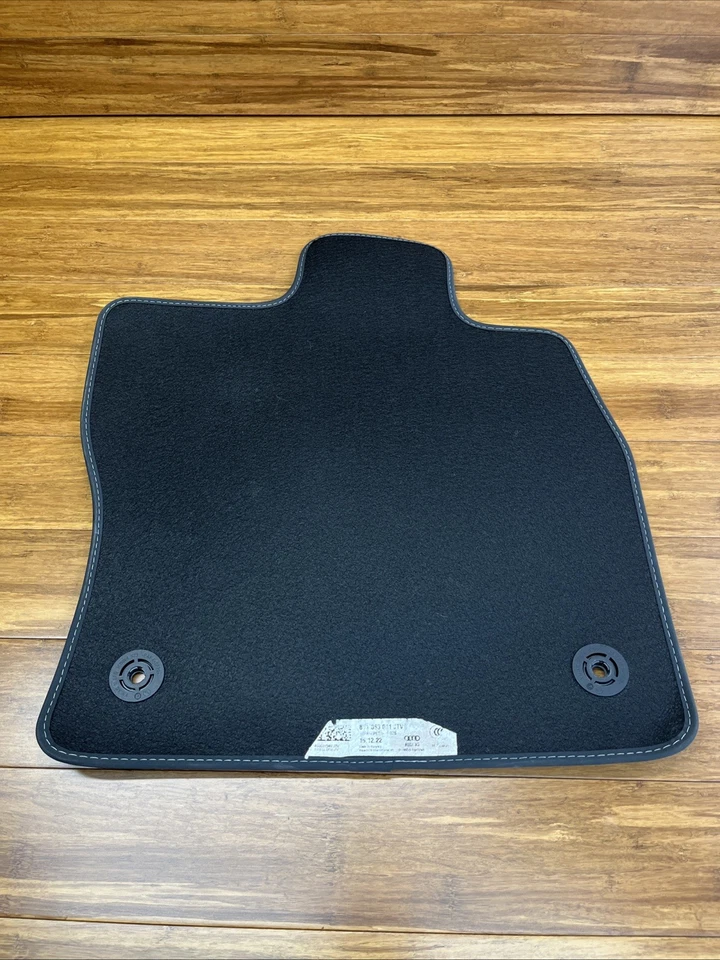 2022-2024 Audi S3 Front / Rear Carpet Floor Mats Right / Left Set Of 4 OEM PH - Image 4 of 4