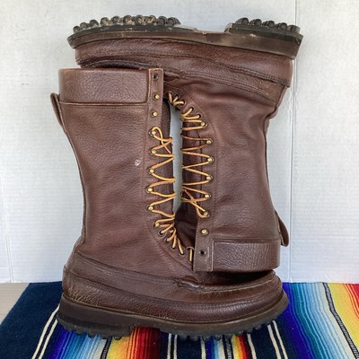 Vintage W.C. Russell Moccasin Hunting Boots 9350 Men's 10.5