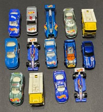 Lot Of 14 Hot Wheels Die Cast Racing Vehicles Cars Trucks Towing Vintage 1990s