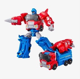 Tobot 2025 Heavy Metal Mini Version 3-Car Combine Transformer Robot Figure Korea