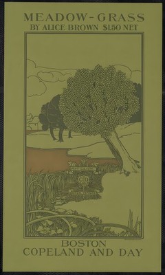   Meadow-Grass by Alice Brown Poster - 1890s Art Nouveau Print 24x36   