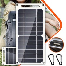 Portable Solar Panel Power USB Maintainer For Outdoor Battery Cell Phone Charger