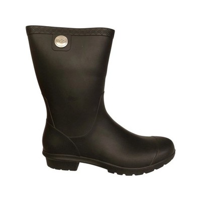 UGG Australia Sienna Matte Women's Boots Rain Rubber Boots Black 1100510 Size 9