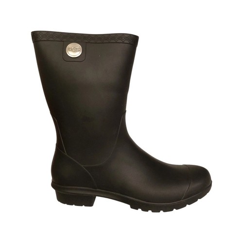 UGG Australia Sienna Matte Women's Boots Rain Rubber Boots Black 1100510 Size 9