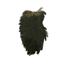 TIEMCO Tying Material Mets Hen Saddle #1 Black 96109 163100196109