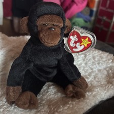 TY Beanie Babies CONGO the Gorilla 1996 Great Condition RETIRED.