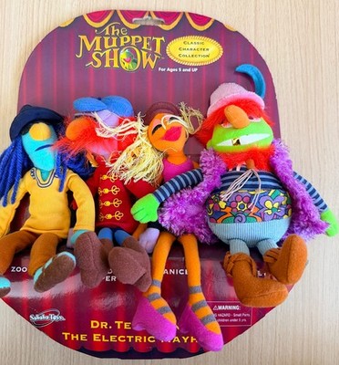 THE MUPPETS SHOWマペッツ マペットショー ぬいぐるみ　4点セット The Muppet Show “Dr. Teeth And The Electric Mayhem” Plush Original