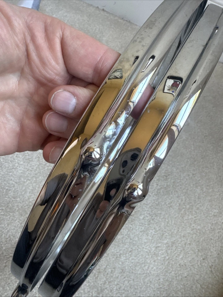 One 70s Premier 14” Die-Cast Snare Drum or Floor Tom Hoop - COB - 8 hole - Image 2 of 4