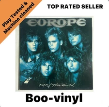 Europe ~Out Of This World ~  Vinyl Red Record  1988 LP Album & Inner EX / EX
