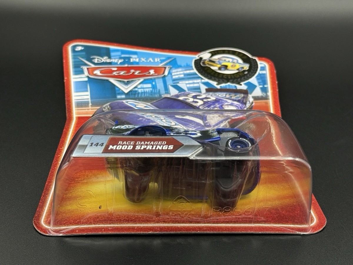 L*N様 カーズ マテル Race Damaged Mood Springs Disney Pixar Cars Final Lap Collection Race Damaged Mood