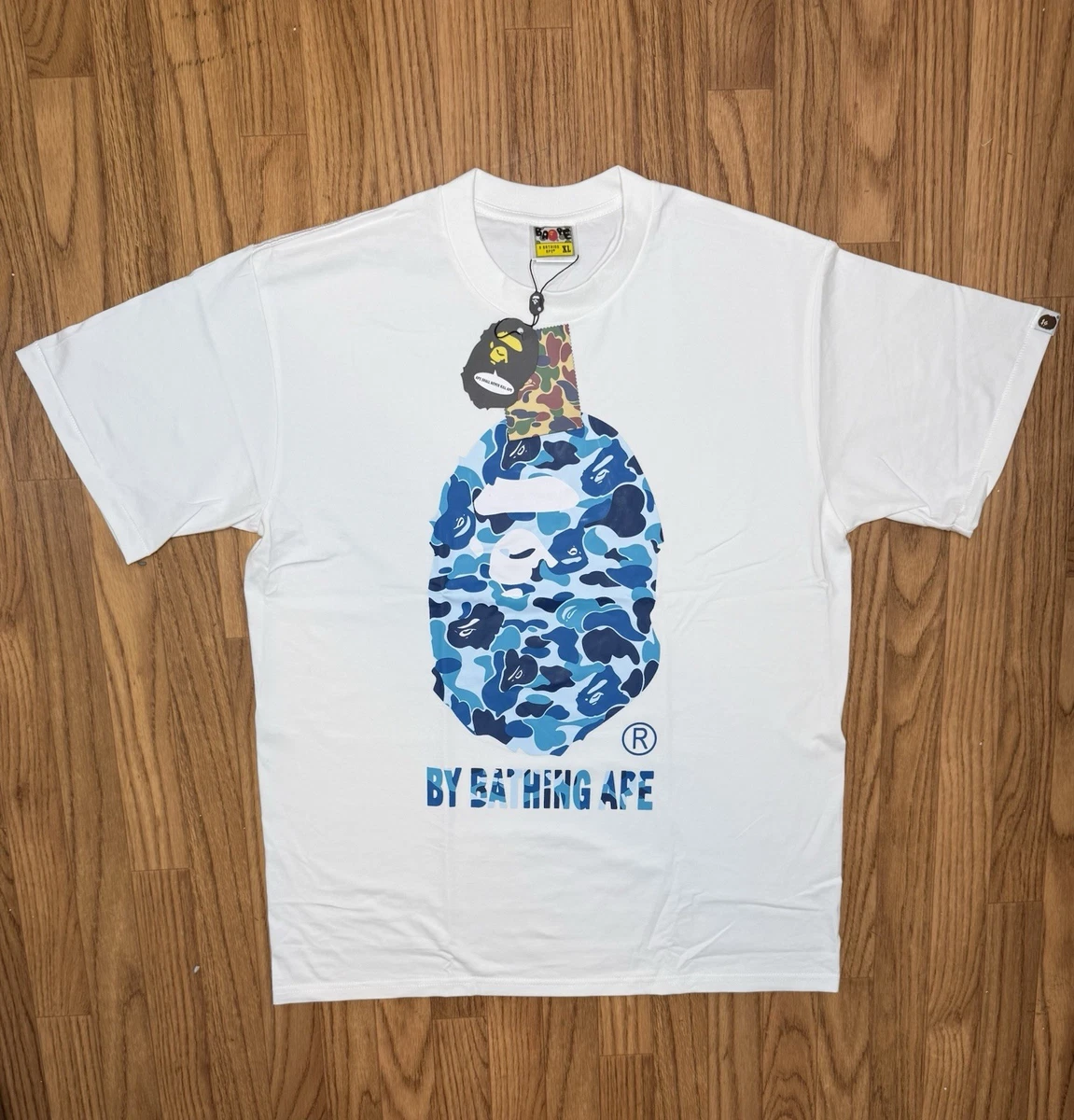 A BATHING APE Tシャツ ブルーカモ Lサイズ A Bathing Ape Blue T-Shirts for Men for sale | eBay
