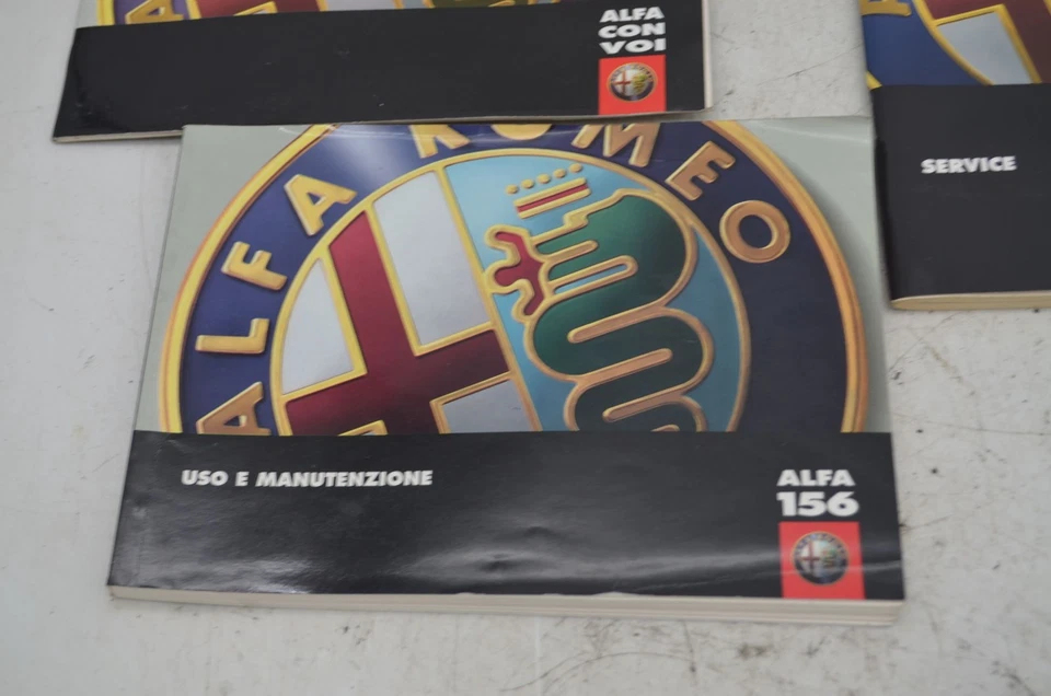 105983- Libretto Istruzioni Alfa Romeo 156 dal 1997 al 2007 - Immagine 4 di 4