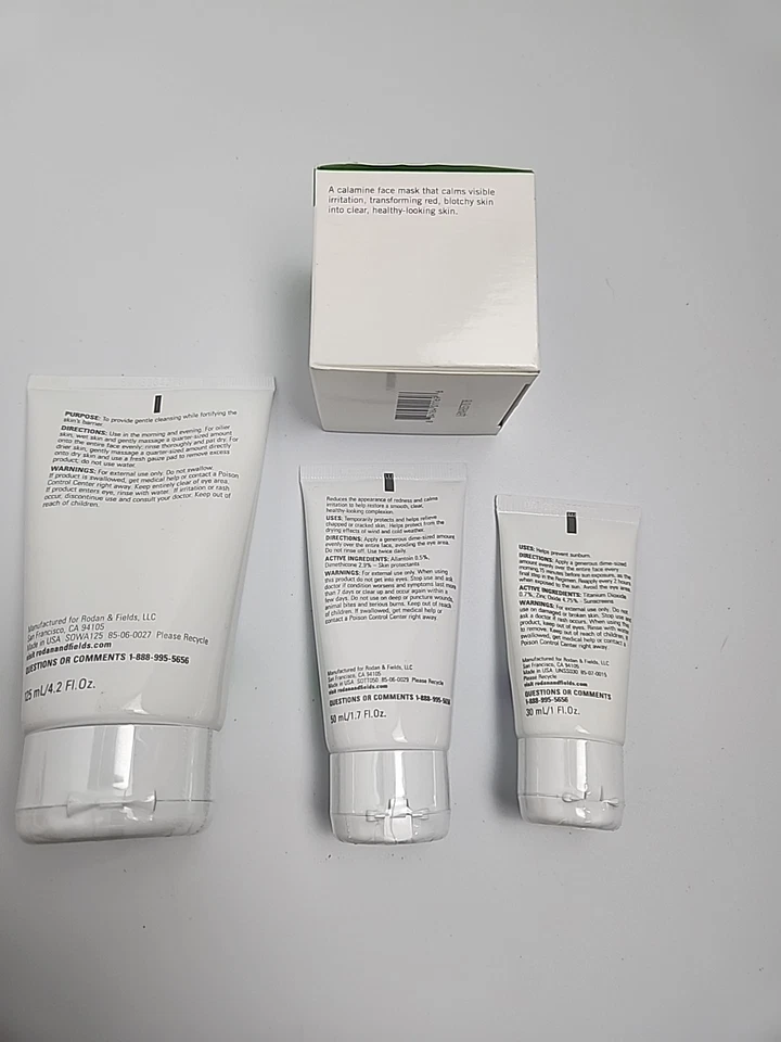 Rodan + Fields Gentle Cream Wash, Sensitive Skin Treatment, Oil Control, Rescue  - Image 3 of 3