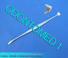 Hurd Tonsil Dissector Retractor Surgical Instruments 9"