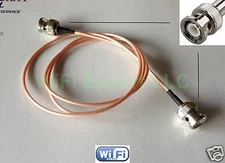 1 x BNC Male to BNC Male 3 FEET (36") Pigtail Connector RF Cable Jumper RG316 US