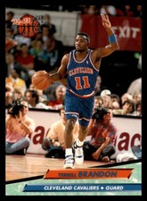 1992-93 Ultra Terrell Brandon #34 Cleveland Cavaliers