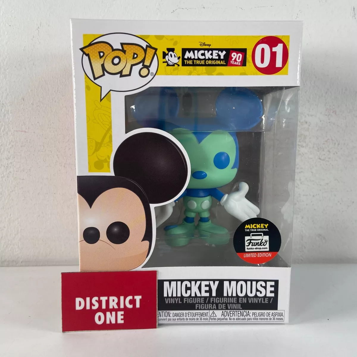 Blue and green store mickey funko
